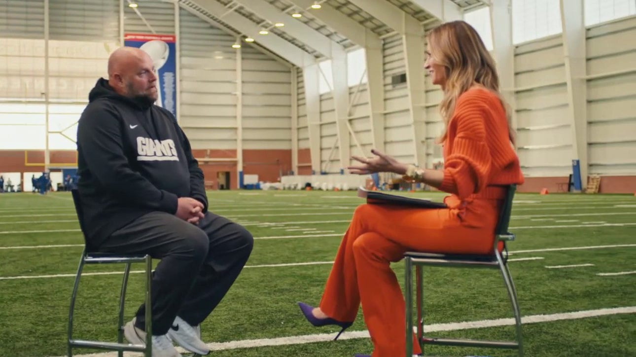 Giants' head coach Brian Daboll talks coaching, his journey to the NFL, and building relationships in the locker room | Fox NFL Sunday