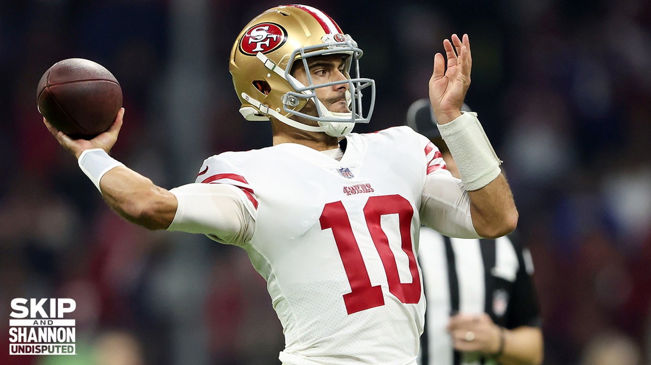 Jimmy G leads 49ers to win over Cardinals in Mexico City to conclude Week 11 | UNDISPUTED