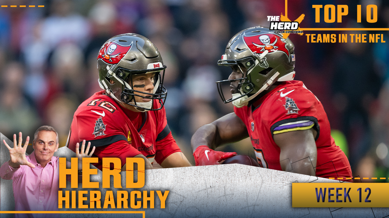 Herd Hierarchy: Bucs return, 49ers climb up on Colin's Top 10 of Week 12 | THE HERD