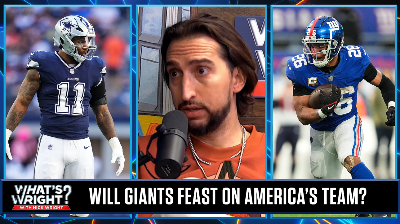 Nick is betting on Giants to bounce back and feast against Cowboys on Thanksgiving | What's Wright?