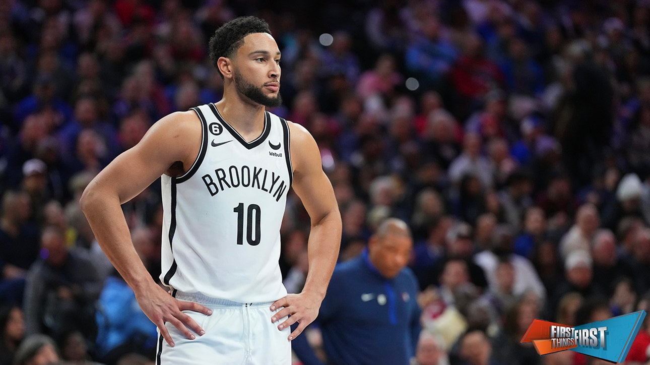 Nets lose to Joel Embiid-less 76ers in Ben Simmons return to Philly | FIRST THINGS FIRST