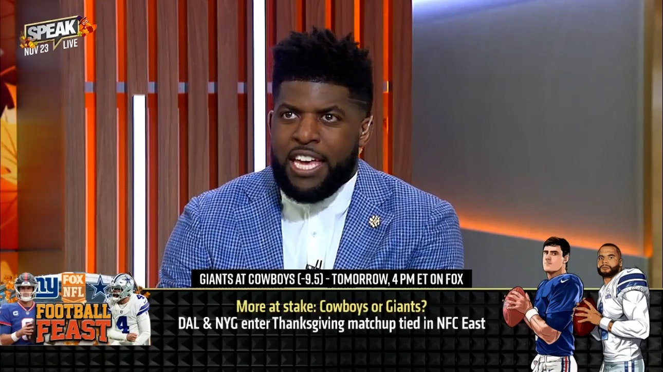 Do Cowboys or Giants have more at stake on Thanksgiving? | NFL | SPEAK