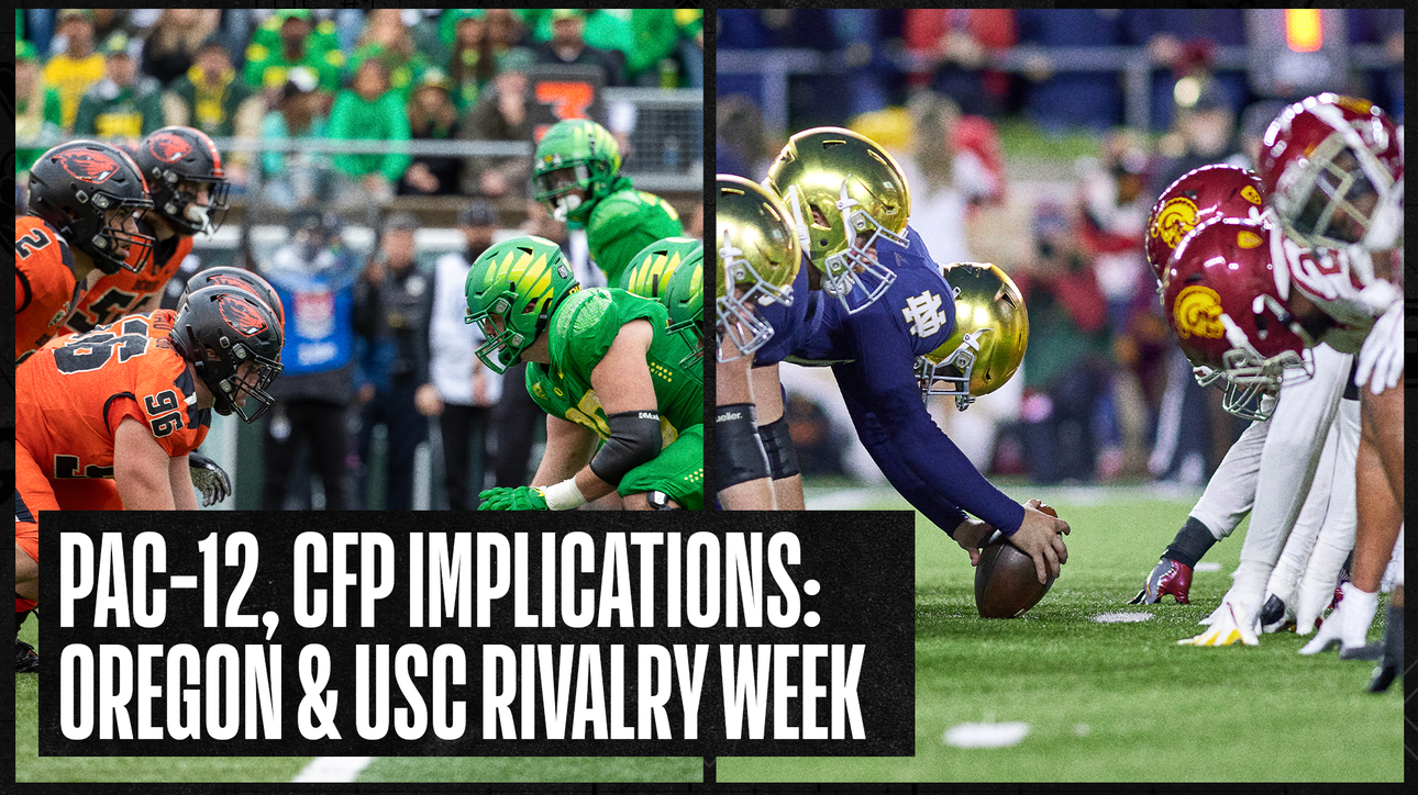 Notre Dame-USC and Oregon-Oregon State game previews (feat. Geoff Schwartz) | Number One CFB Show
