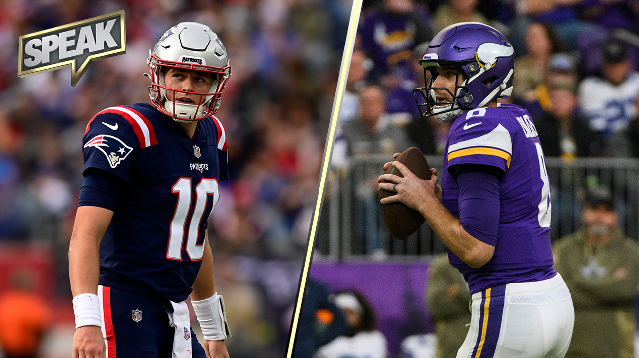 Who needs a win more in Week 12: Patriots or Vikings? | SPEAK