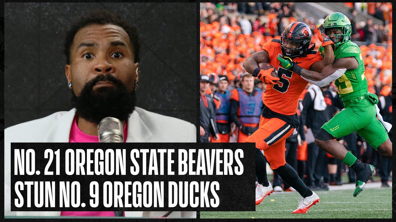 No. 21 Oregon State stuns No. 9 Oregon | The Number One College Football Show