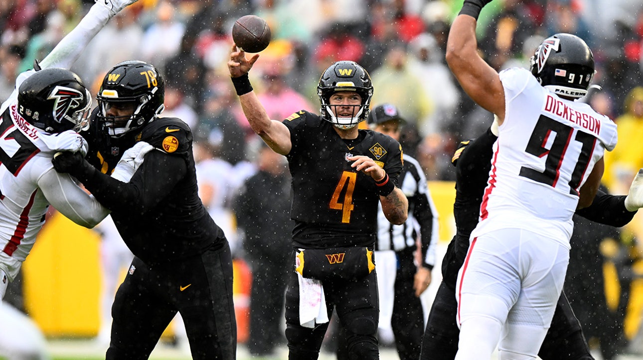 Taylor Heinicke leads the Commanders to the win over the Falcons