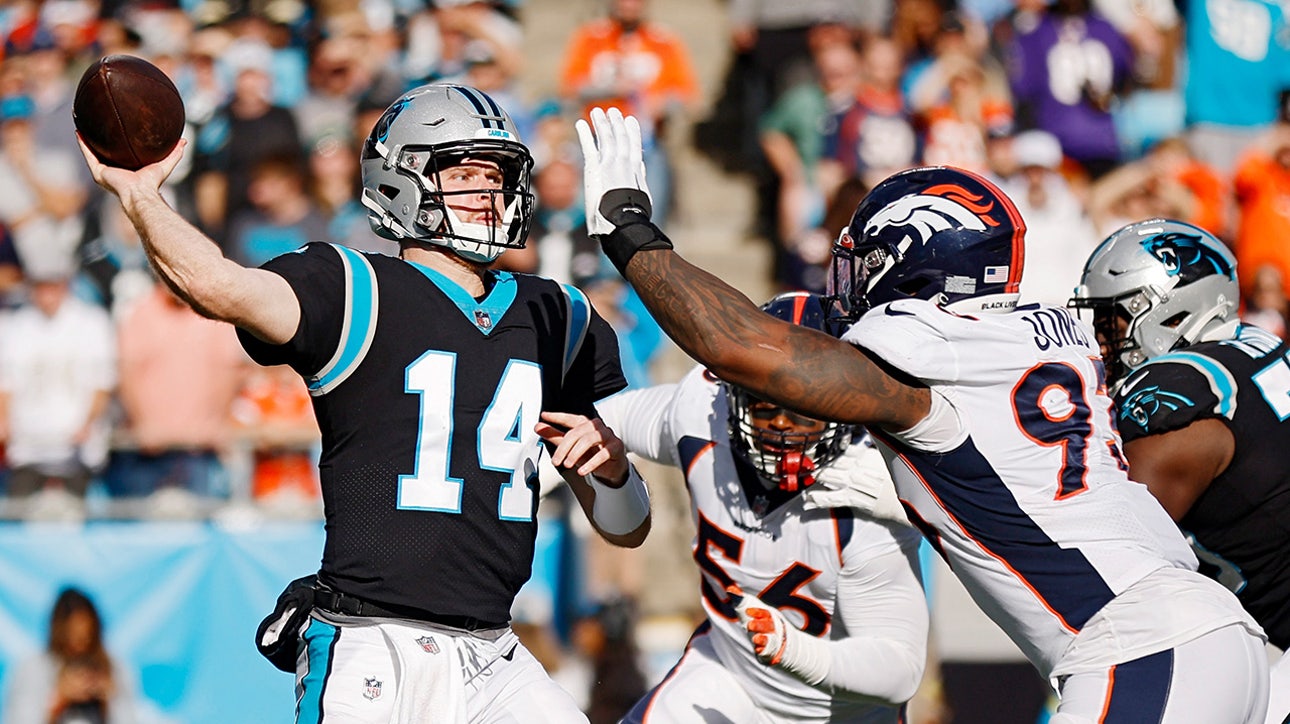 Panthers blowout the Broncos as Sam Darnold gets first start of the season