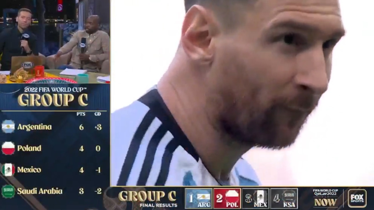 Lionel Messi and Argentina prove to be the top team of Group C