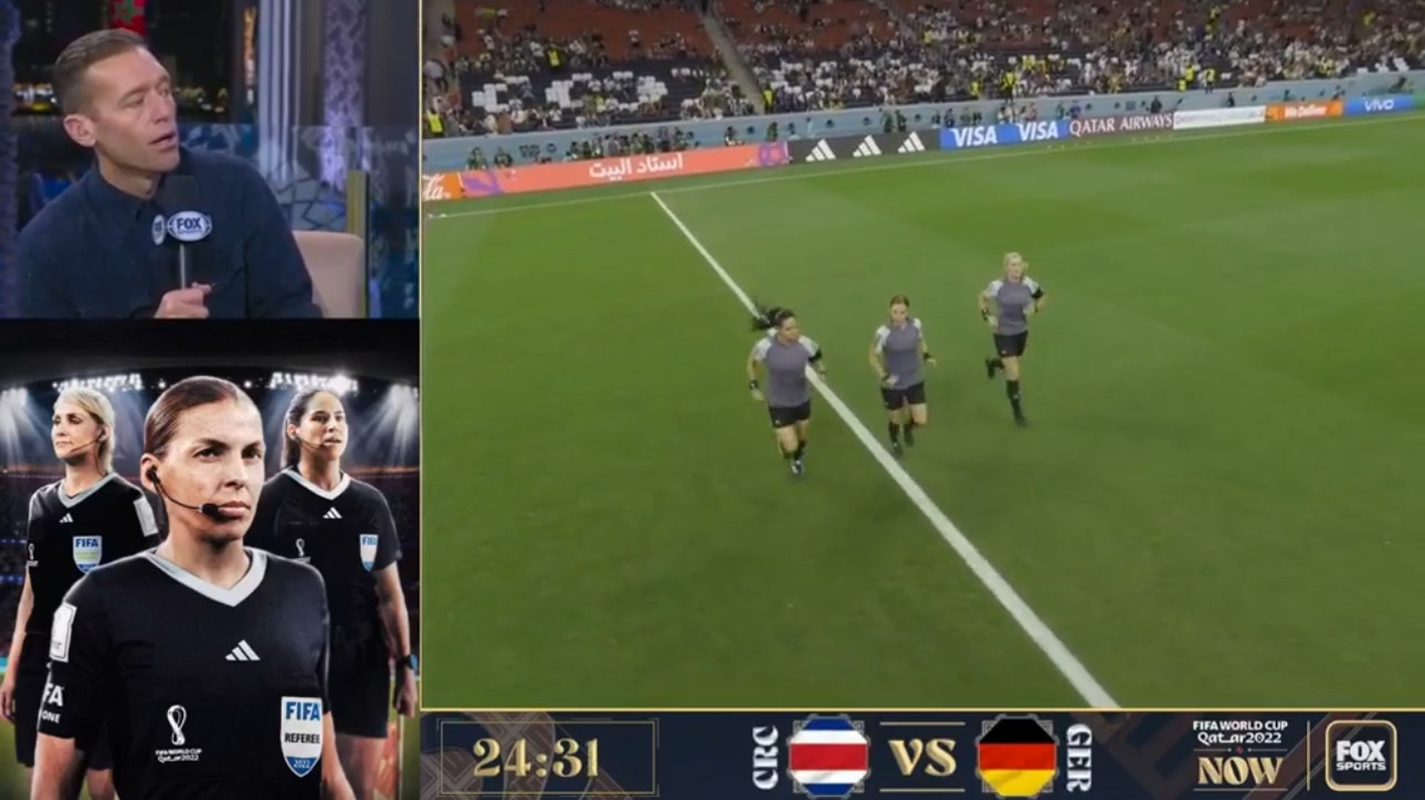 FIFA World Cup History: All-female referee team makes debut for Costa Rica vs. Germany match