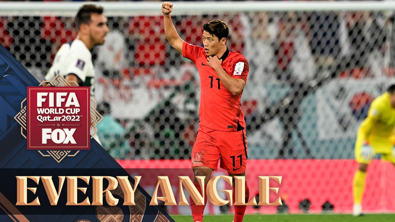 South Korea's Hwang Hee-chan  scores NAIL-BITING goal in the 2022 FIFA World Cup | Every Angle