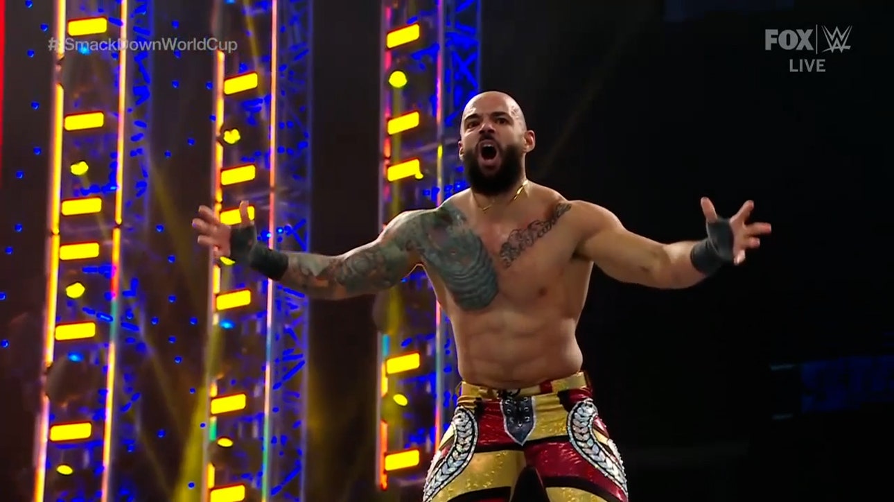 Ricochet and Santos Escobar battle in the finals of the SmackDown World Cup | WWE on FOX