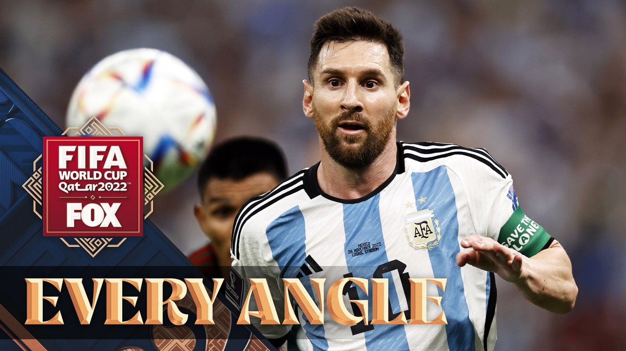 Argentina's Lionel Messi scores a GOAT-caliber goal in the 2022 FIFA World Cup | Every Angle
