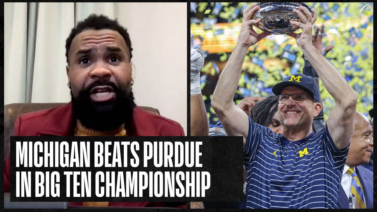 No. 2 Michigan defeats Purdue in the Big Ten Championship | The Number One College Football Show