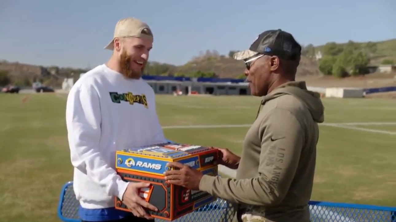 Rams' Cooper Kupp discusses his "My Cause My Cleats" that helps military veterans | FOX NFL Sunday