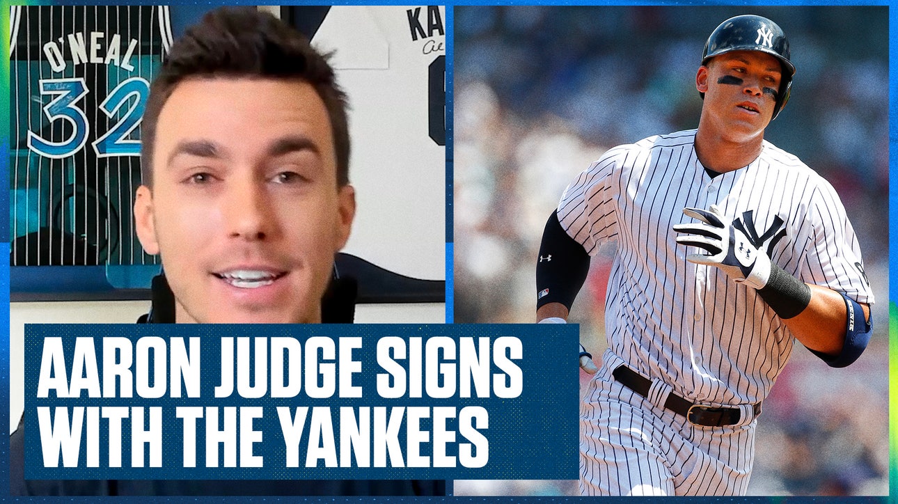 BREAKING NEWS: Aaron Judge has signed with the New York Yankees for 9yrs, $360M | Flippin' Bats