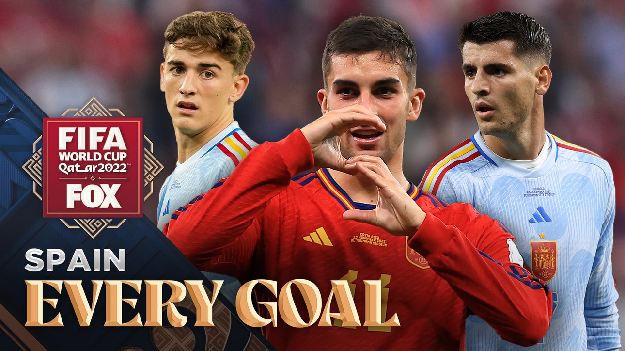 Álvaro Morata, Gavi and every goal by Spain in the 2022 FIFA World Cup