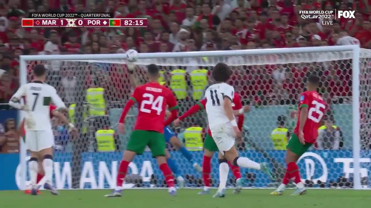 Morocco's Bono makes an incredible save to keep Portugal at bay | 2022 FIFA World Cup