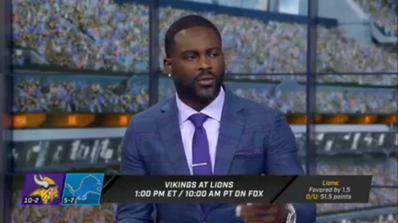 The 'FOX NFL Kickoff' crew reacts to the Lions being favored over the Vikings in Week 14