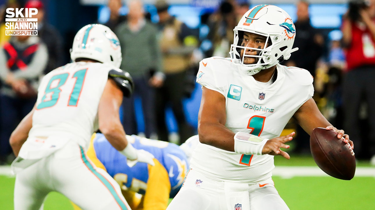 Tua Tagovailoa struggles in Dolphins loss to Chargers in Week 14 | UNDISPUTED