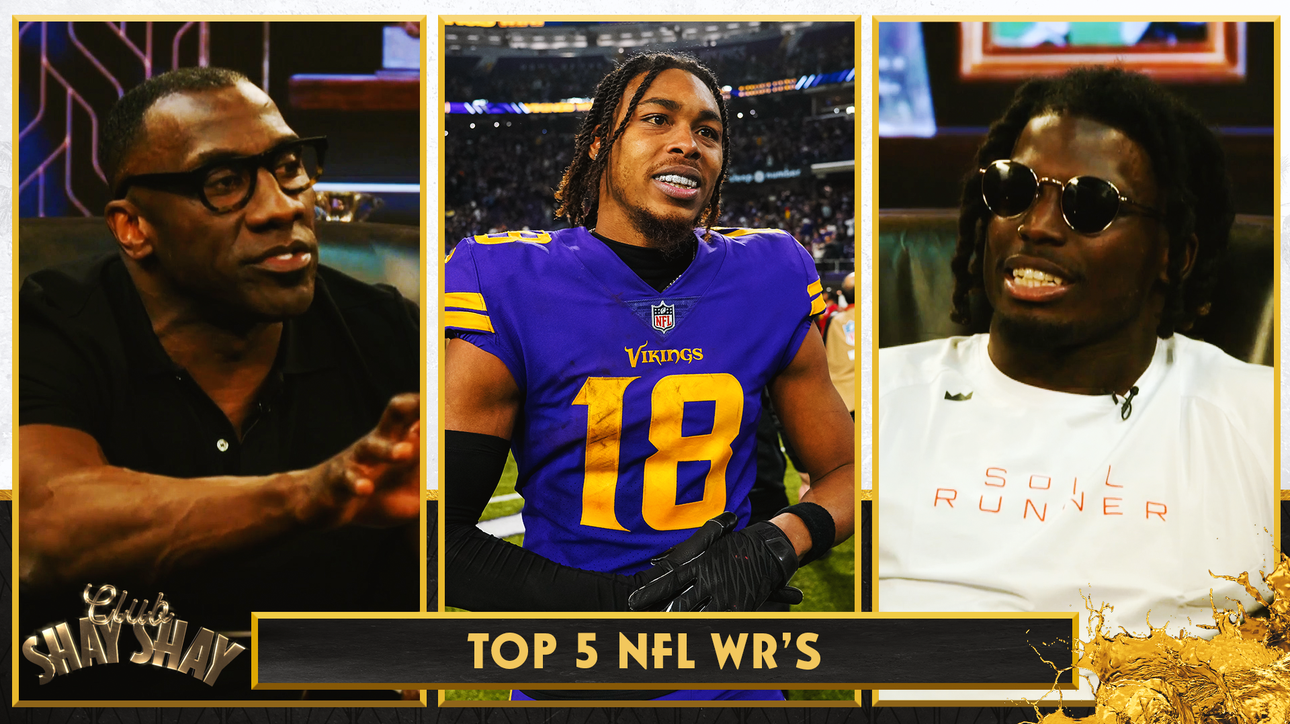 Tyreek Hill argues with Shannon Sharpe about the Top 5 WRs in the NFL | CLUB SHAY SHAY