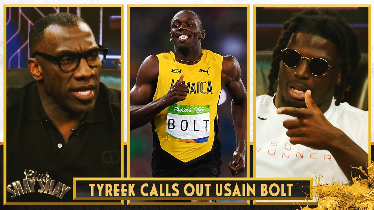 Tyreek Hill calls Usain Bolt washed up: 'I'm definitely beating him' | CLUB SHAY SHAY