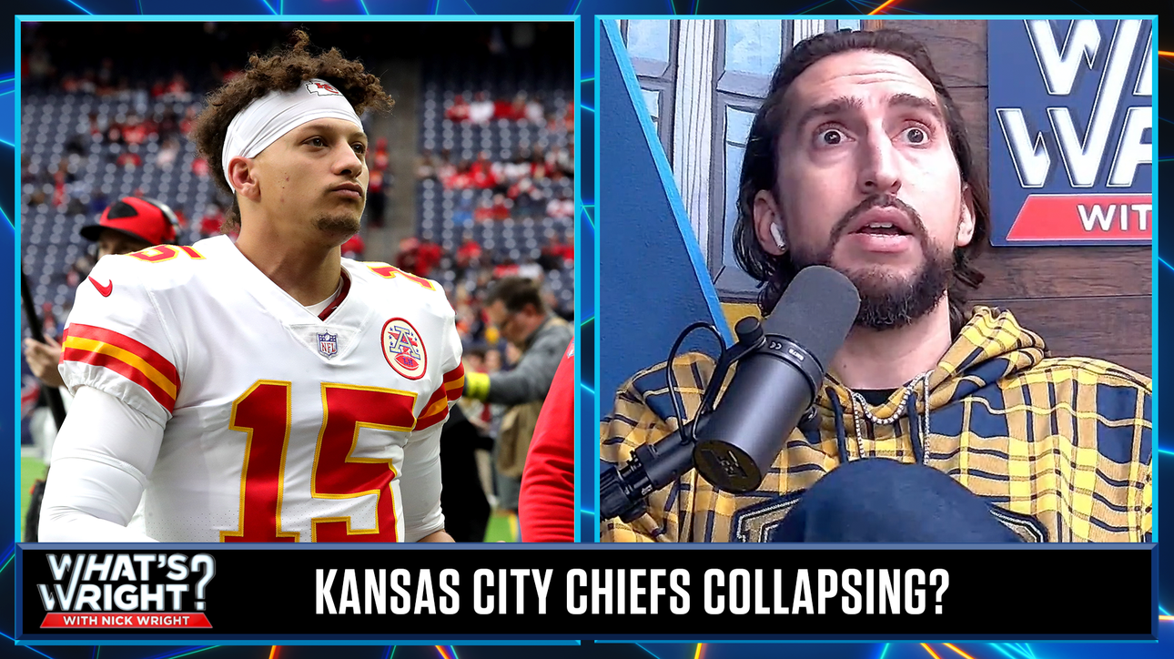 The KC Chiefs have some issues and Nick isn't denying it | What's Wright?