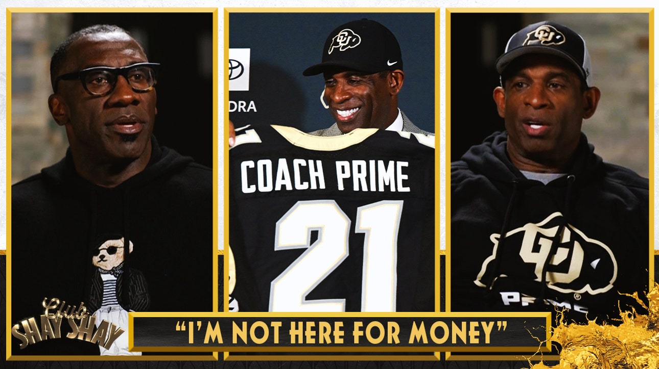 Deion Sanders on NOT taking the Colorado job for money | CLUB SHAY SHAY