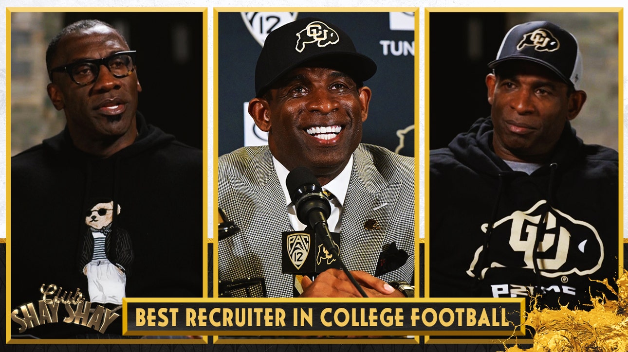 Deion Sanders explains why he's the best recruiter in College Football | CLUB SHAY SHAY