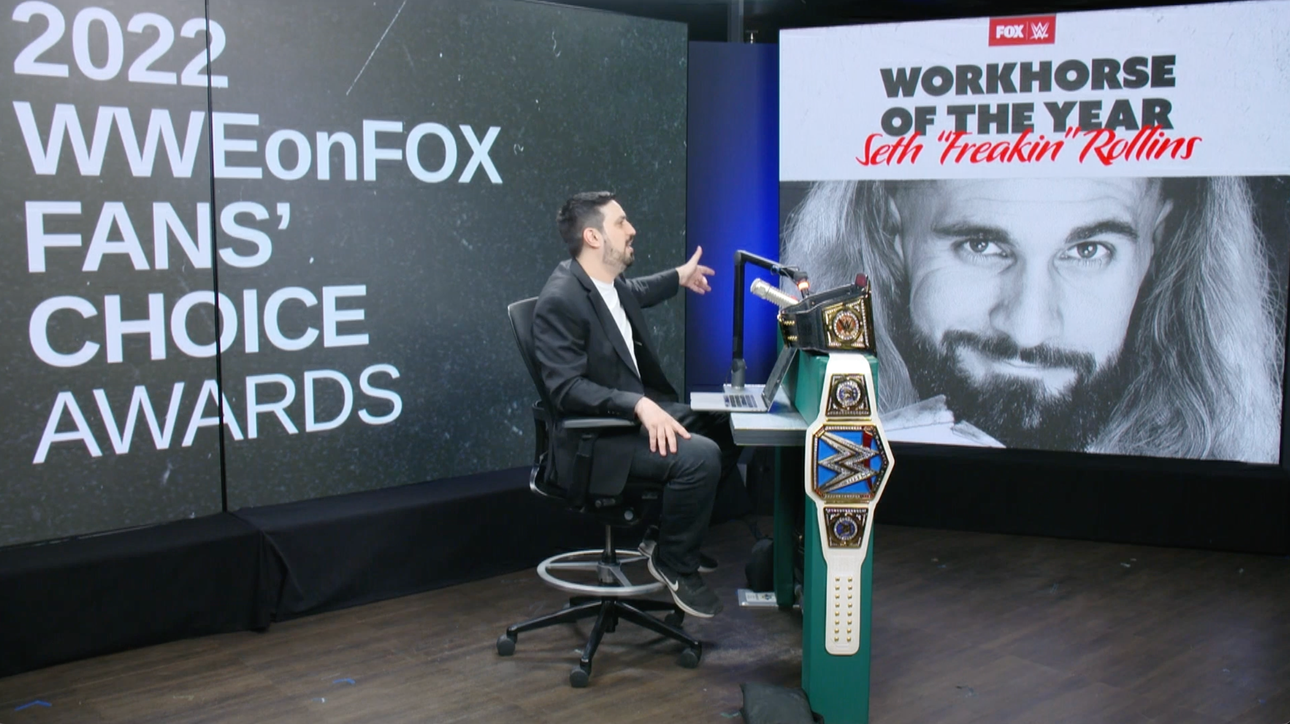 Seth "Freakin" Rollins voted WWE on FOX Fans' Choice Awards Workhorse of the Year