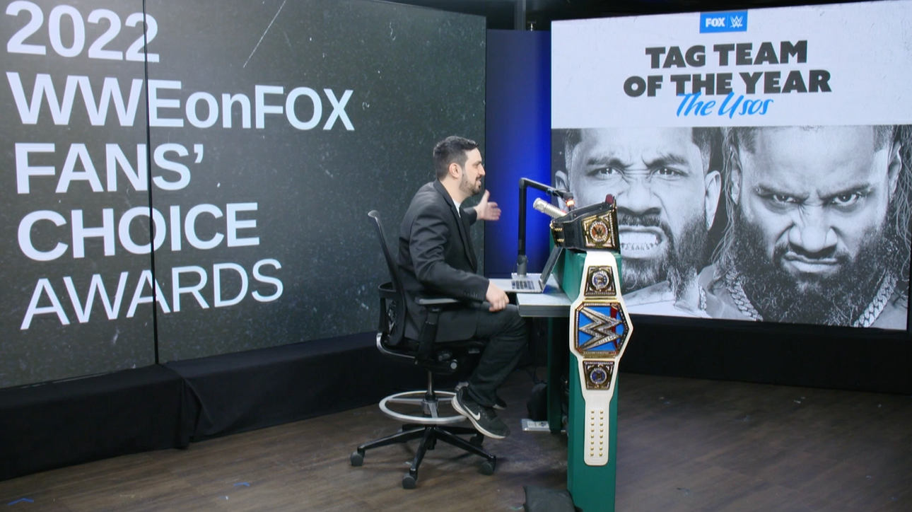The Usos named WWE on FOX Fans' Choice Awards Tag Team of the Year