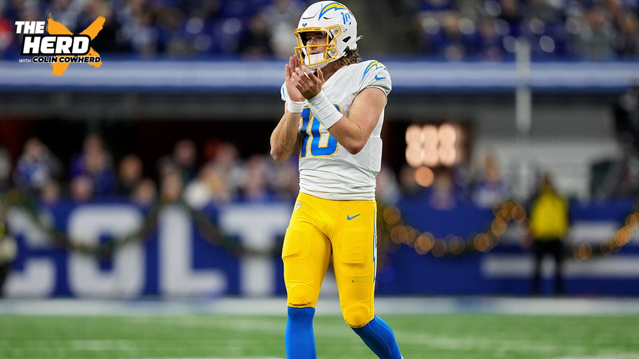 Justin Herbert, Chargers clinch first playoff game since 2018 | THE HERD