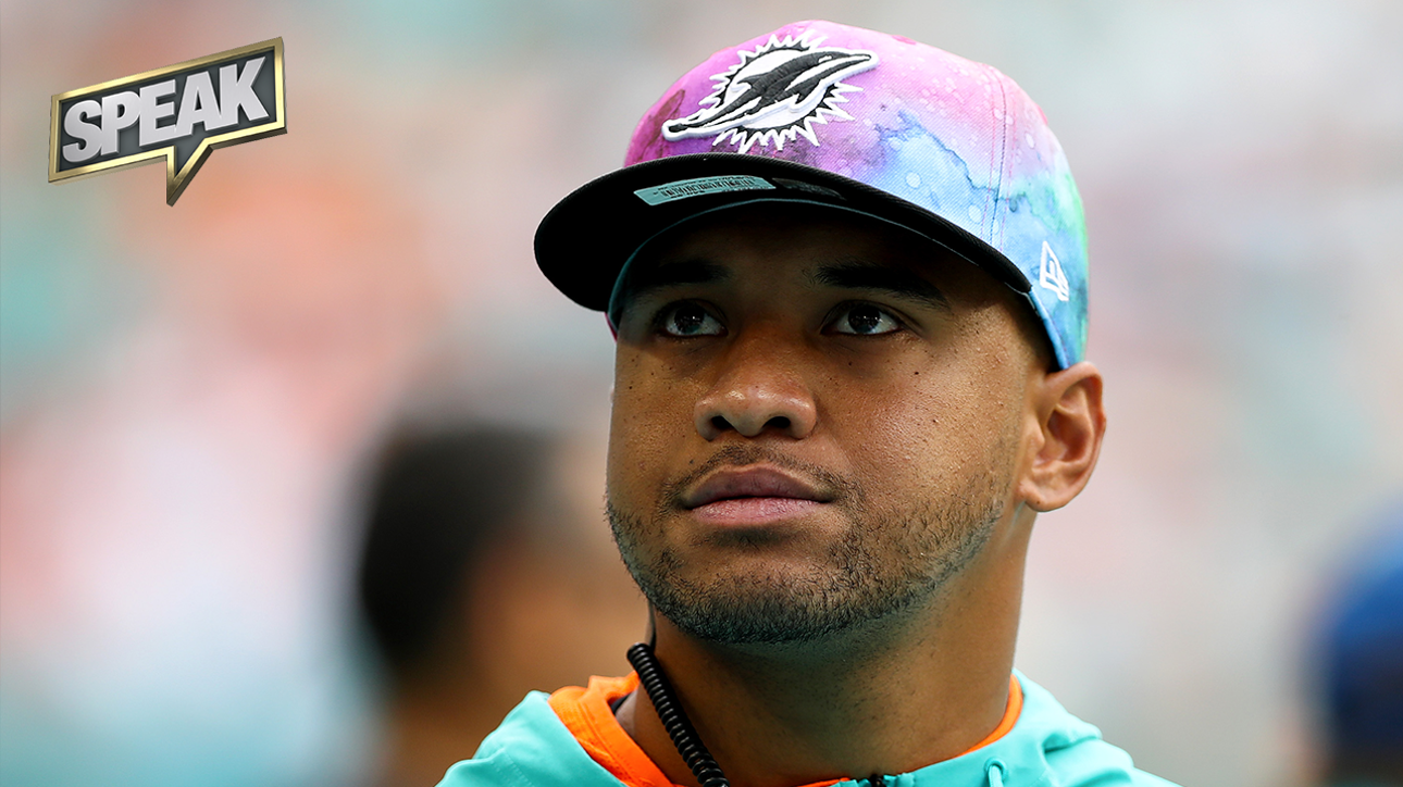 Will Dolphins sit Tua for remainder of season after second stint w/ concussion protocol? | SPEAK
