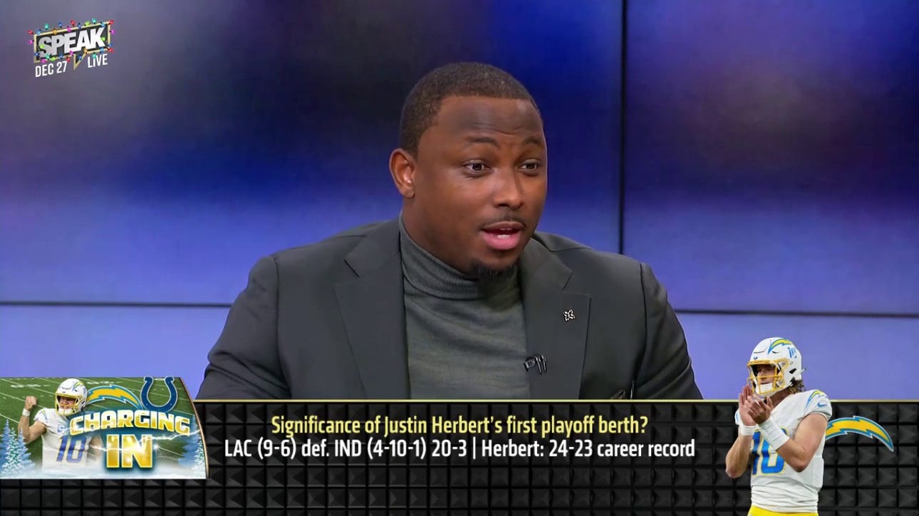 The significance of Justin Herbert's first career playoff berth | NFL | SPEAK