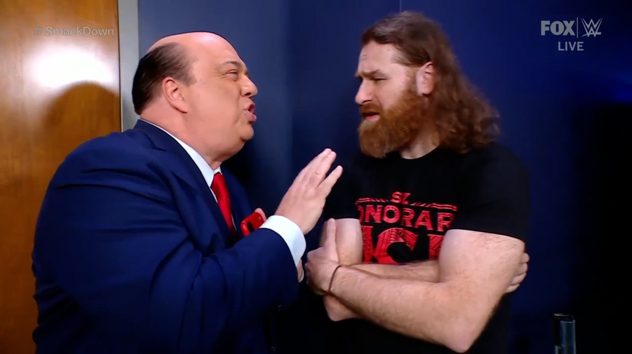 Paul Heyman warns Sami Zayn not to take over Roman Reigns' spotlight | WWE on FOX