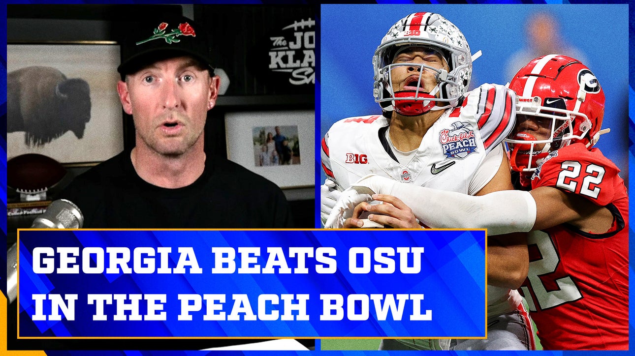 Georgia defeats Ohio State in the Peach Bowl - Joel Klatt reacts | Joel Klatt Show