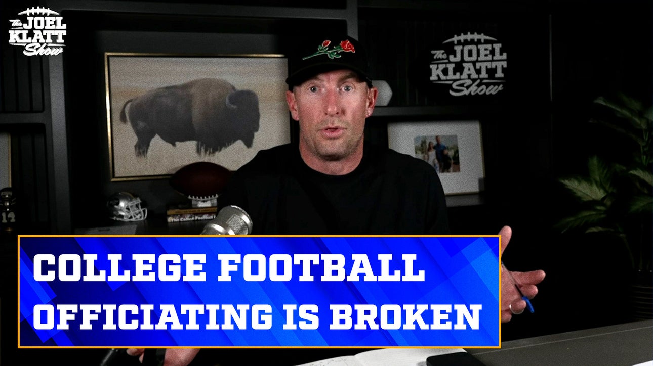 College Football officiating and replay system is broken | Joel Klatt Show