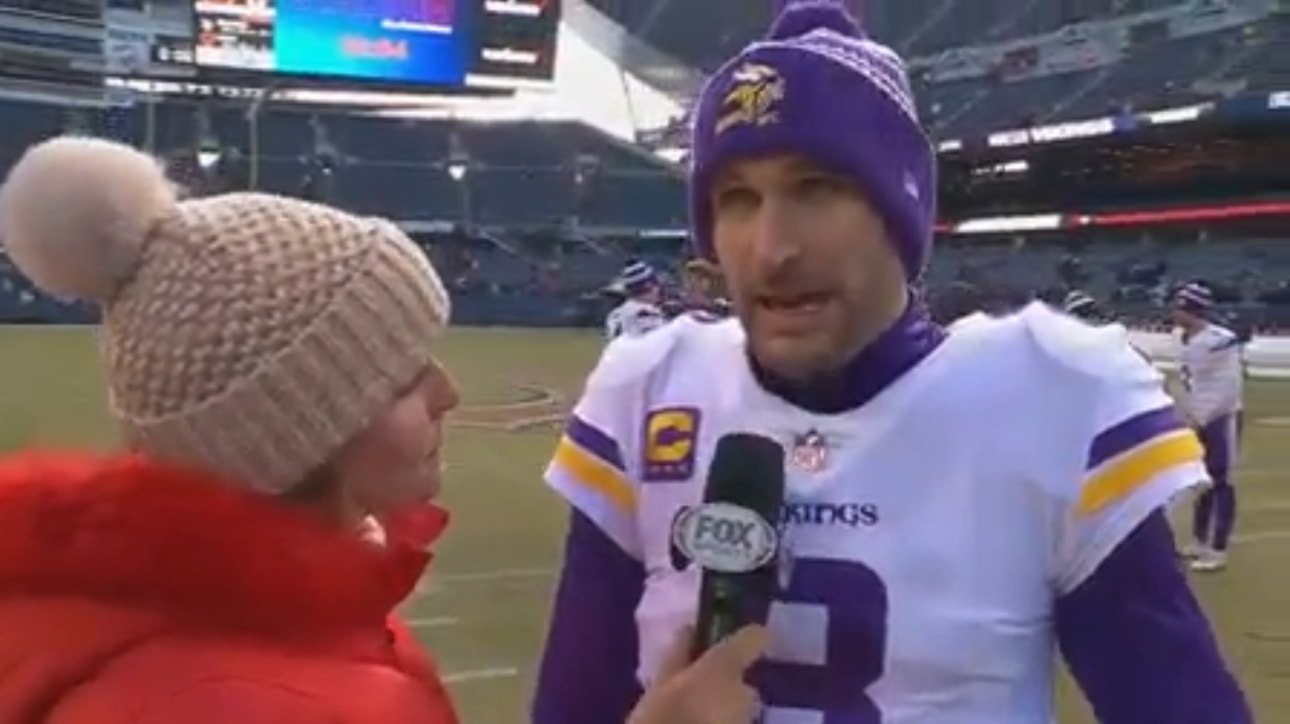 'I'm proud of the way we finished' — Kirk Cousins speaks on the Vikings' win over the Bears in Week 18