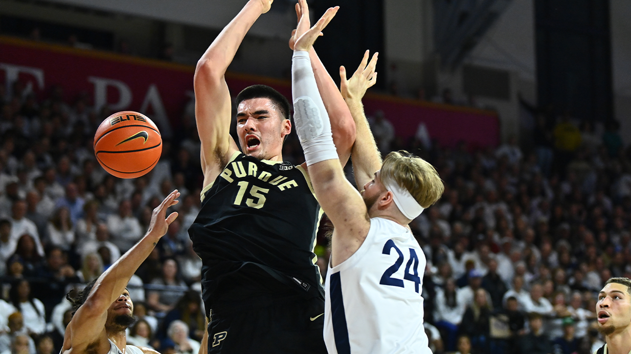 Zach Edey racks up 30 points and 13 rebounds in No. 1 Purdue's 76-63 victory over Penn State