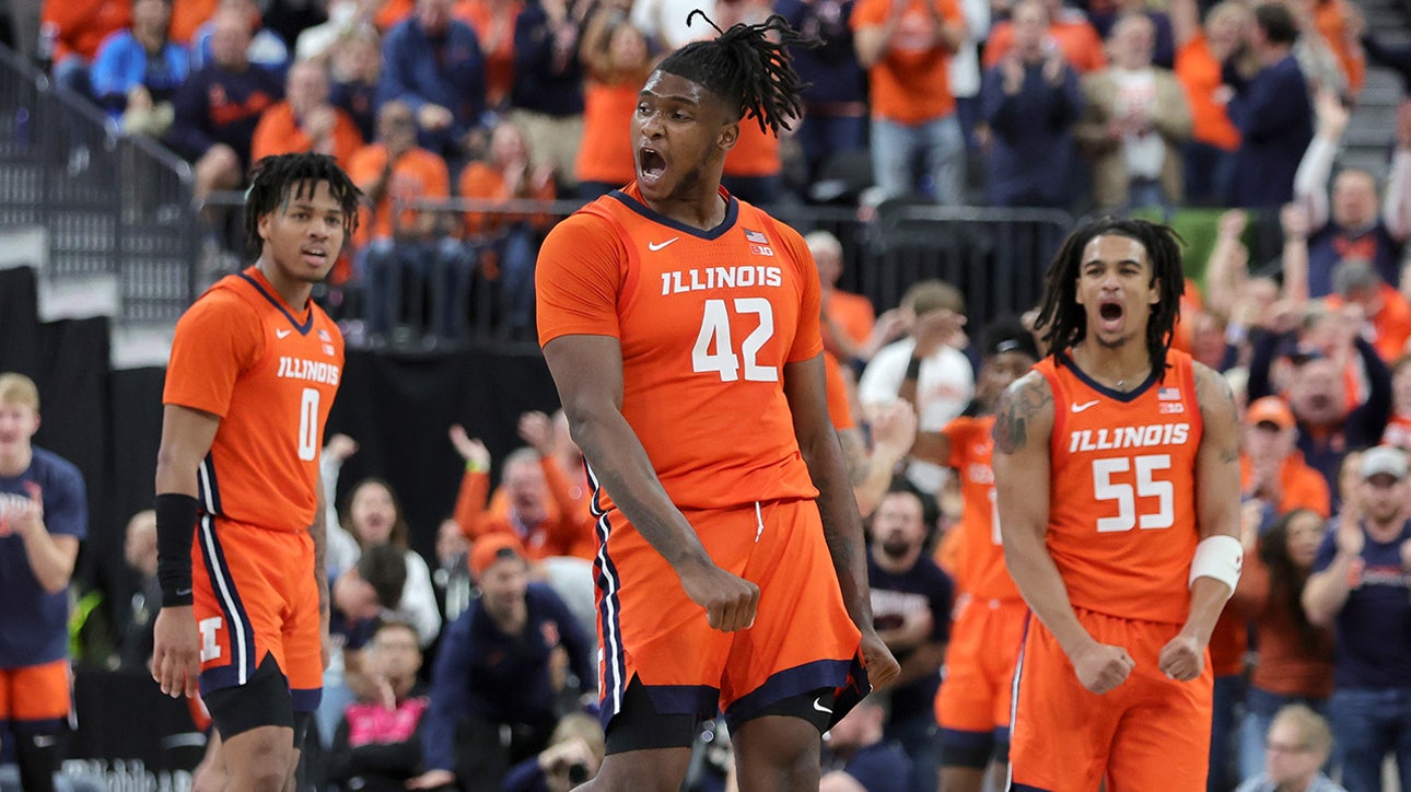 Dain Dainja's 20-point performance leads Illinois to a come-from-behind 75-66 win against Michigan State 