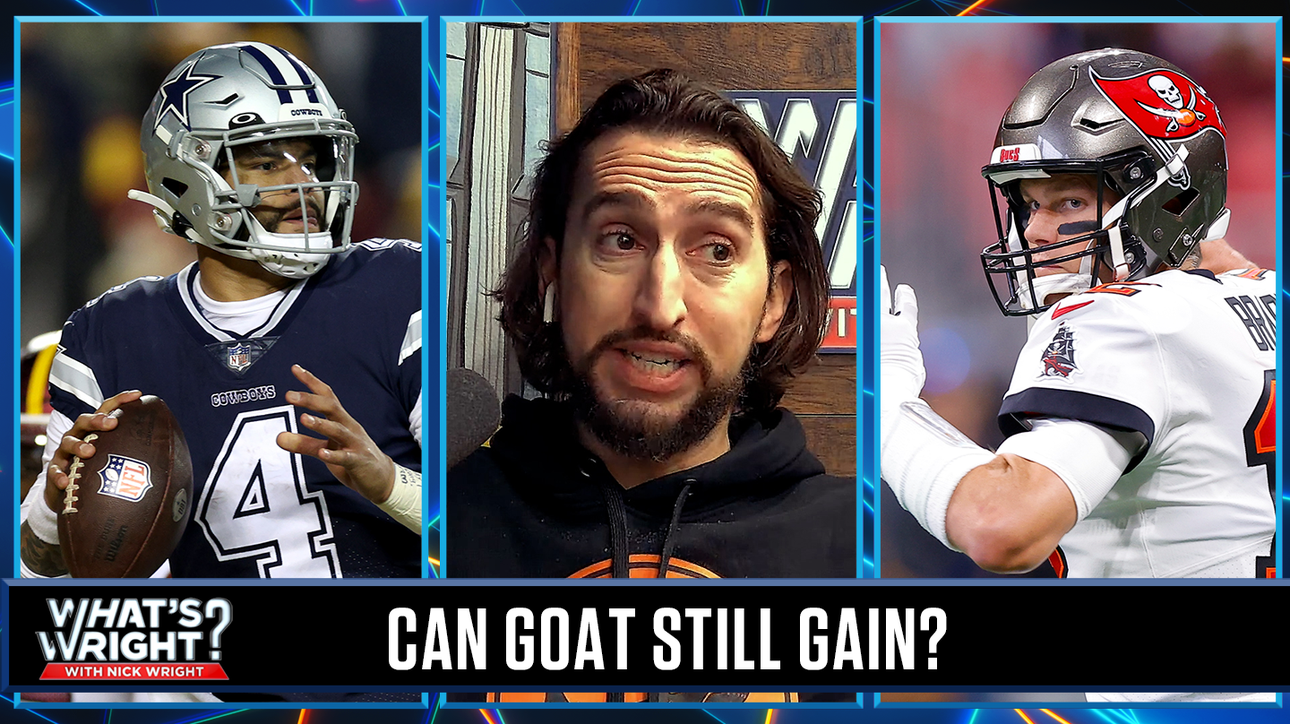 Nick foresees a Bucs win over Cowboys: ‘Brady gets all the whistles’ | What’s Wright?