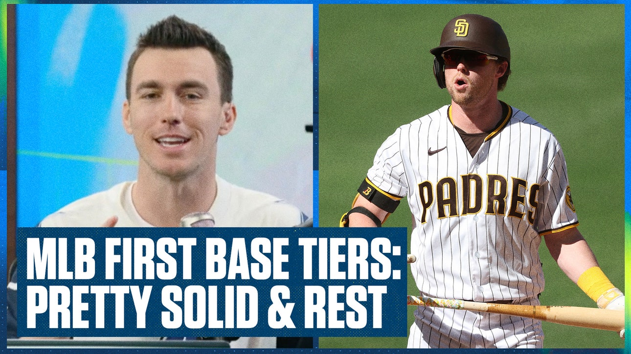 MLB First Base Tiers: Jake Cronenworth and more headline The Pretty Solid & The Rest | Flippin' Bats