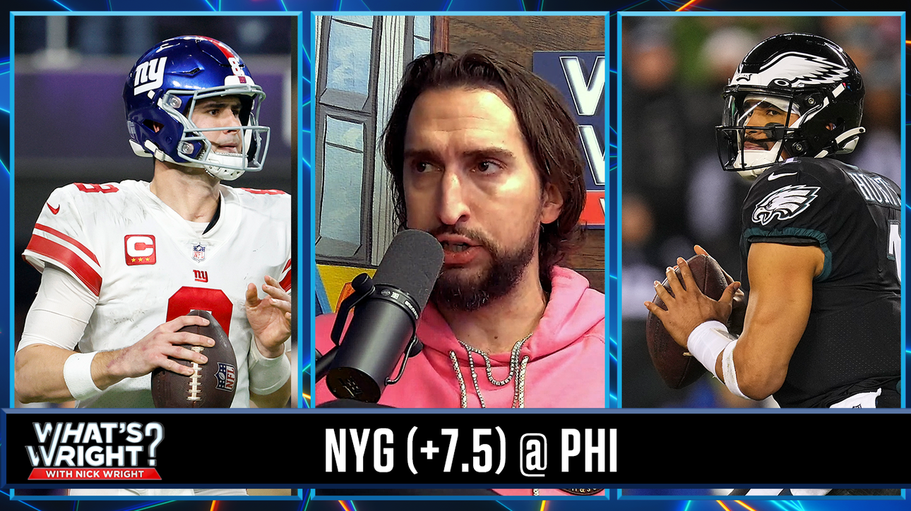 Jalen Hurts vs. Daniel Jones: Nick’s most difficult pick of the Divisional Round? | What’s Wright?