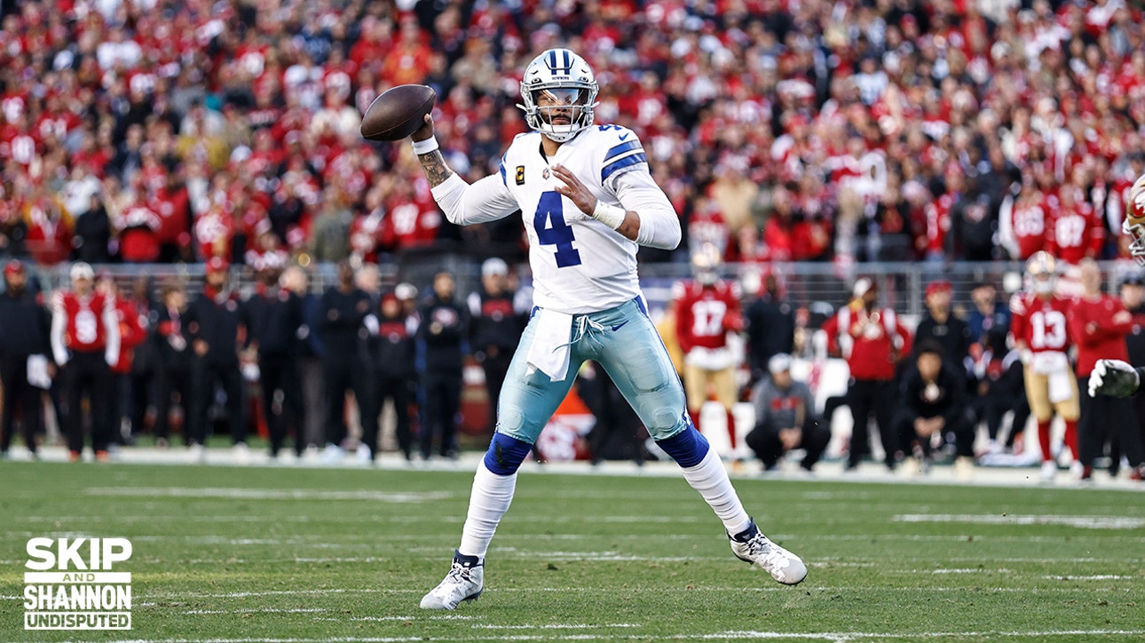 Cowboys official Twitter account critical of Dak Prescott following loss vs. 49ers | UNDISPUTED