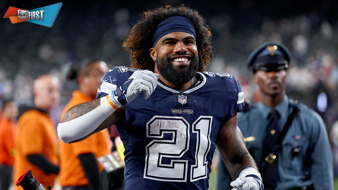 Ezekiel Elliott is willing to take pay cut to remain with Cowboys, per reports | FIRST THINGS FIRST