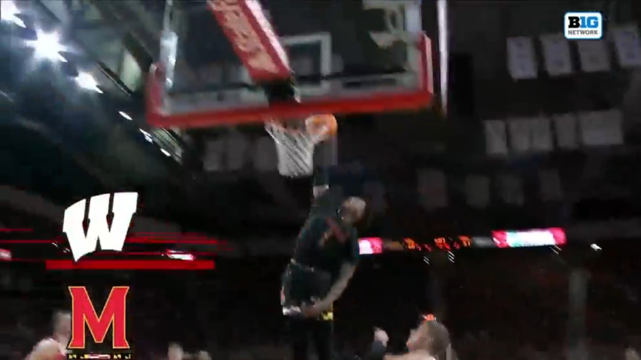 Jahmir Young racks up 22 points to help Maryland take down Wisconsin in their 73-55 win