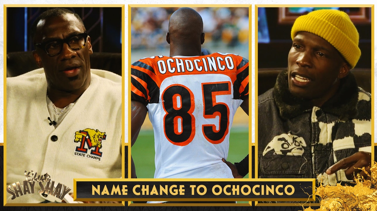 Chad Johnson changed his name to Ochocinco to stick it to the NFL | CLUB SHAY SHAY