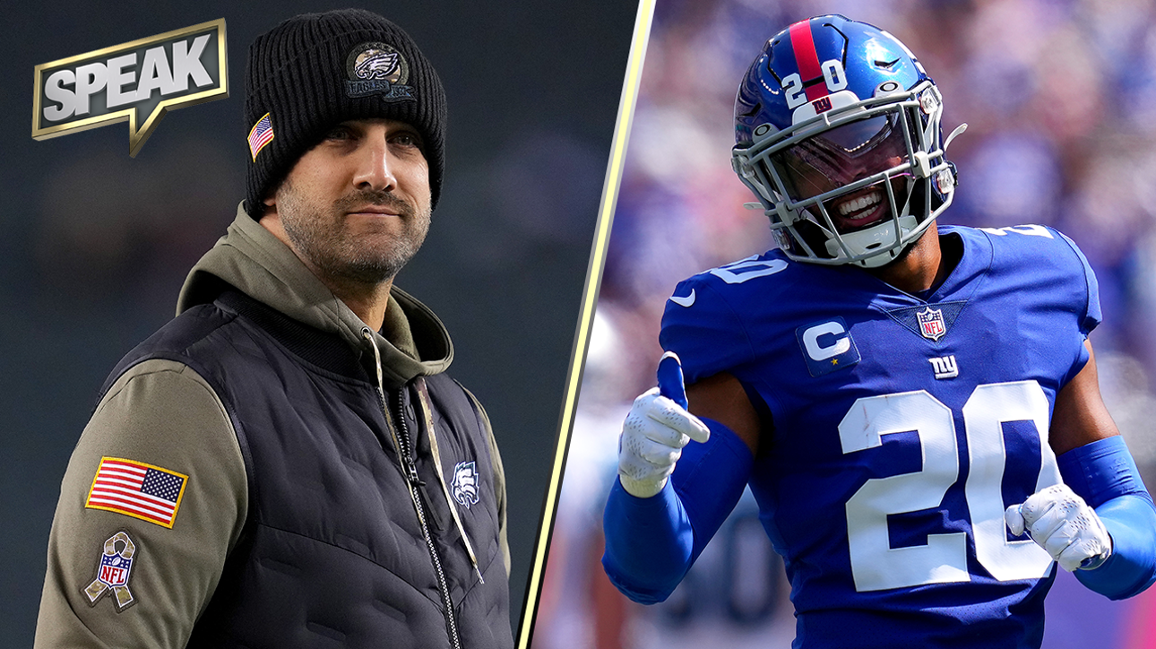 Issue with Giants DB Julian Love’s criticism of Eagles HC Nick Sirianni? | SPEAK