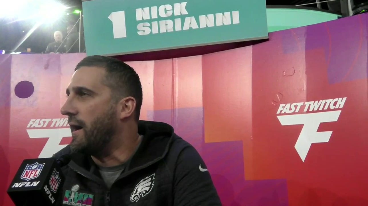 Nick Sirianni on Eagles' goal for the Super Bowl: 'This is a dream come true'