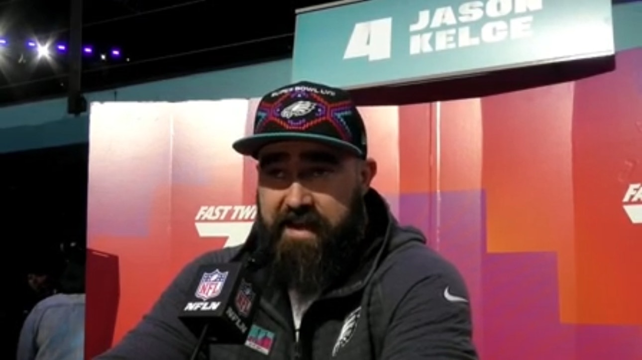 'The best pass catching tight end I've ever seen' - Eagles' Jason Kelce on if brother Travis Kelce is the greatest tight end to ever play