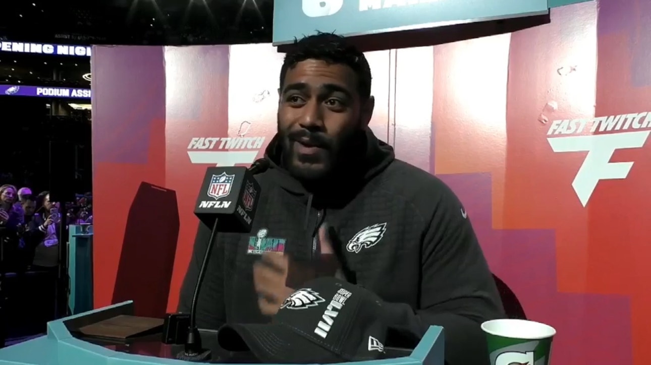 Eagles' Jordan Mailata on living the long-time dream of his teammates